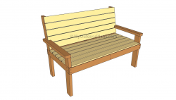 Wooden bench designs, outdoor wooden bench plans free simple outdoor ...