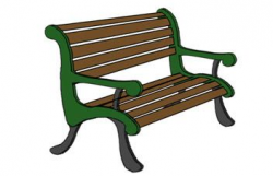 alt=School bench clipart title=School bench clipart | Clip art ...