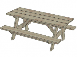 Easy Picnic Table Plans #23741 | ForazHouse
