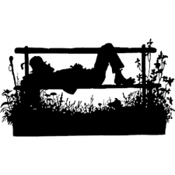 Sleeping on Bench clipart, cliparts of Sleeping on Bench free ...