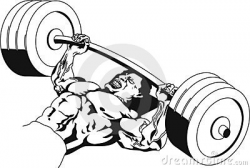 Bench press clipart - Clipart Collection | Stncldsnake getting back ...