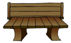 Wooden Bench Clipart