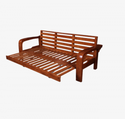 Sliding Bed Three-seat Sofa Bed, Oak Sofa Sofa, Multifunction ...