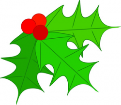 Free Free Holly Clip Art Image 0515-1012-0219-3215 | Christmas Clipart