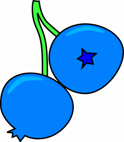 Clipart - Blueberry