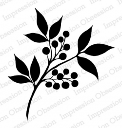Penny Black Berry Kissed - Slapstick Cling Rubber Stamp 40-492 ...