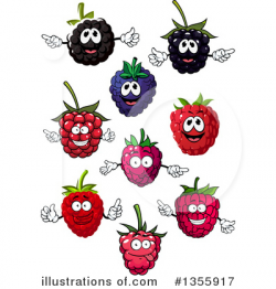Berry Clipart #1355917 - Illustration by Vector Tradition SM