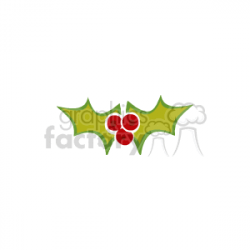 Royalty-Free Single Holly Berry 142920 vector clip art image - WMF ...