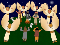 Free Bible images: The story of Christmas for young children ...