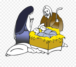 Bethlehem Manger Child Jesus Clip art - Baby Jesus Manger Images png ...
