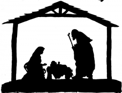 Nativity Scene Silhouette Clipart at GetDrawings.com | Free for ...