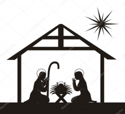 Download creche clip art clipart Nativity scene Clip art ...