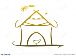 Modern Nativity Symbol/icon Illustration 27192075 - Megapixl