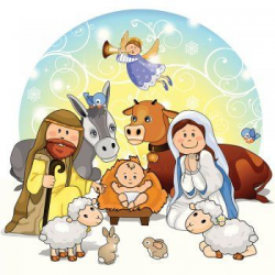 Nacimiento del niño Jesús. Cuento de Navidad | Navidad, Xmas and ...