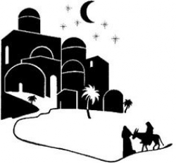 Free Printable Nativity Stencil | The Most Wonderful Time of the ...