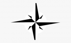Compass Clipart North Star - Compass Rose Star #1410416 ...