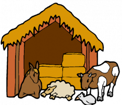 28+ Collection of Nativity Stable Animals Clipart | High quality ...