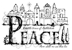 Woodware Craft - Clear Stamp - Bethlehem Palace