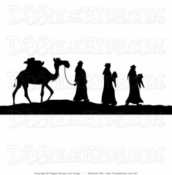 Three Kings Silhouette Clip Art at GetDrawings.com | Free for ...