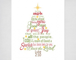 Merry Christmas Clipart Christmas Bible Verse – Pencil And In inside ...
