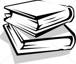 28+ Collection of Library Books Clipart Black And White | High ...