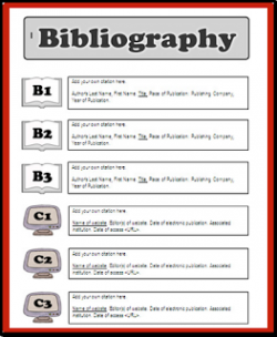 Library Patch - easy bibliography template for students ...