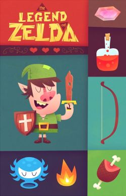 It's fan art time: The Legend of Zelda - A Dribble of Ink