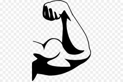 Muscle Arm Cartoon Clip art - White Arm Cliparts png download - 432 ...