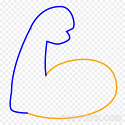 Emoji Drawing Arm Biceps Clip art - muscles png download - 1000*1000 ...