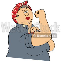 girl muscle clipart - Clipground