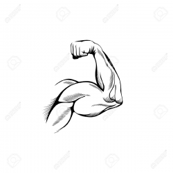 Flexing Biceps Clipart
