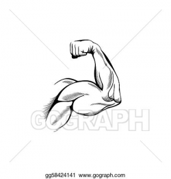 Biceps Clip Art - Royalty Free - GoGraph
