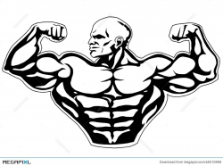 Big Biceps Illustration 45310959 - Megapixl