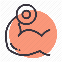 Biceps, fitness, muscle, muscular, strength, training, workout icon ...