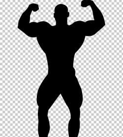 Silhouette Professional Bodybuilding Physical Fitness PNG ...