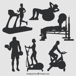 67 best Fitness Clipart Logo images on Pinterest | Gym, Gymnastics ...