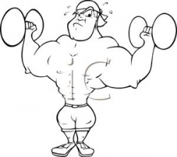 Strong Man Drawing at GetDrawings.com | Free for personal use Strong ...