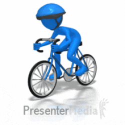 Stick Figure Riding Bmx Bike - Sports and Recreation - Great Clipart ...