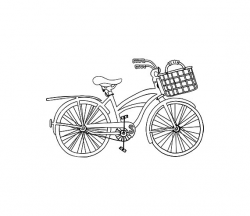 Pin by Kukukiki on CUTE | Bicycle, Drawings, Beach cruiser bikes