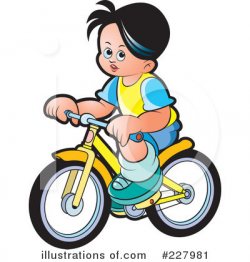 Bicycle Clipart #227981 - Illustration by Lal Perera