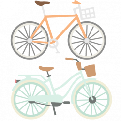 Bicycle Set SVG cutting files for scrapbooking cute svg cuts free ...