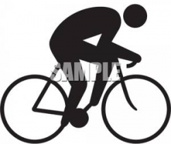 Person Riding Bike Clipart
