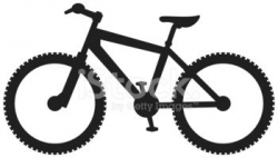 Simplified Mountain Bike Silhouette stock vectors - Clipart.me