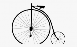 Cycling Clipart Old Fashioned - Old Bicycle , Transparent ...