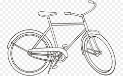 Black And White Frame clipart - Bicycle, Cycling, Drawing ...