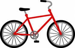 Free clip art of a red bicycle | Assorted free clip art ...