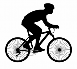 Bicycle Clipart Cycling Sport - Person On Bicycle Free PNG ...