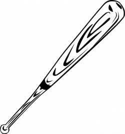 Clipart - Baseball bat