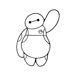 Disney Baymax Big Hero 6 graphics design SVG DXF PNG Vector ...