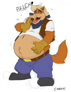 Big guy burp by canson -- Fur Affinity [dot] net